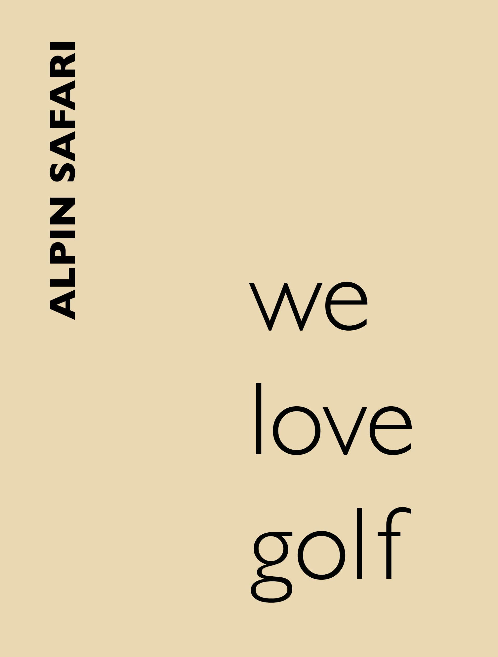 Golfen ist unsere Spezialität